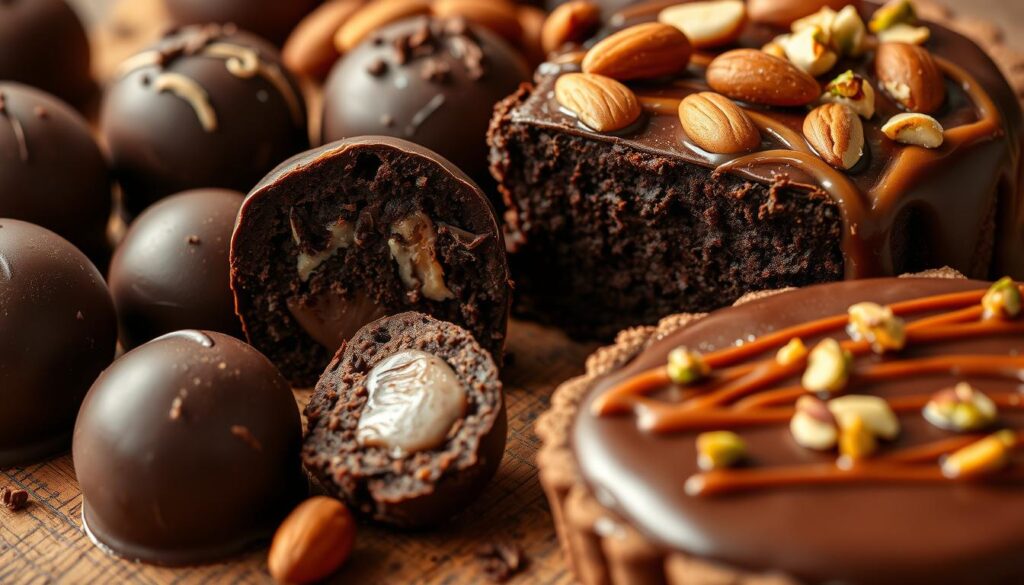 Chocolate and Nut Dessert Combinations