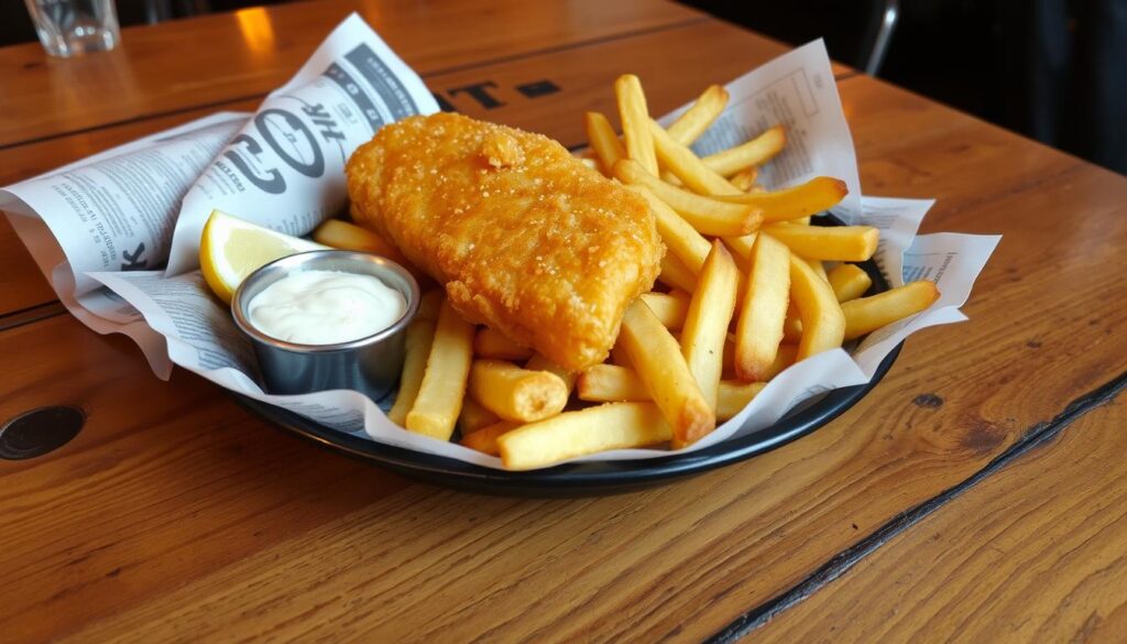 Classic British Fish and Chips