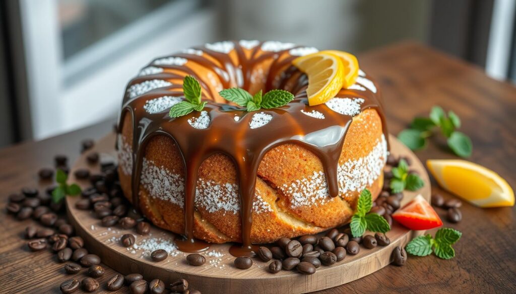 Coffee Cake Glaze Techniques