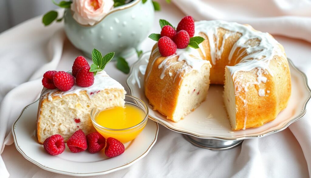 Lemon Angel Food Cake Serving Ideas