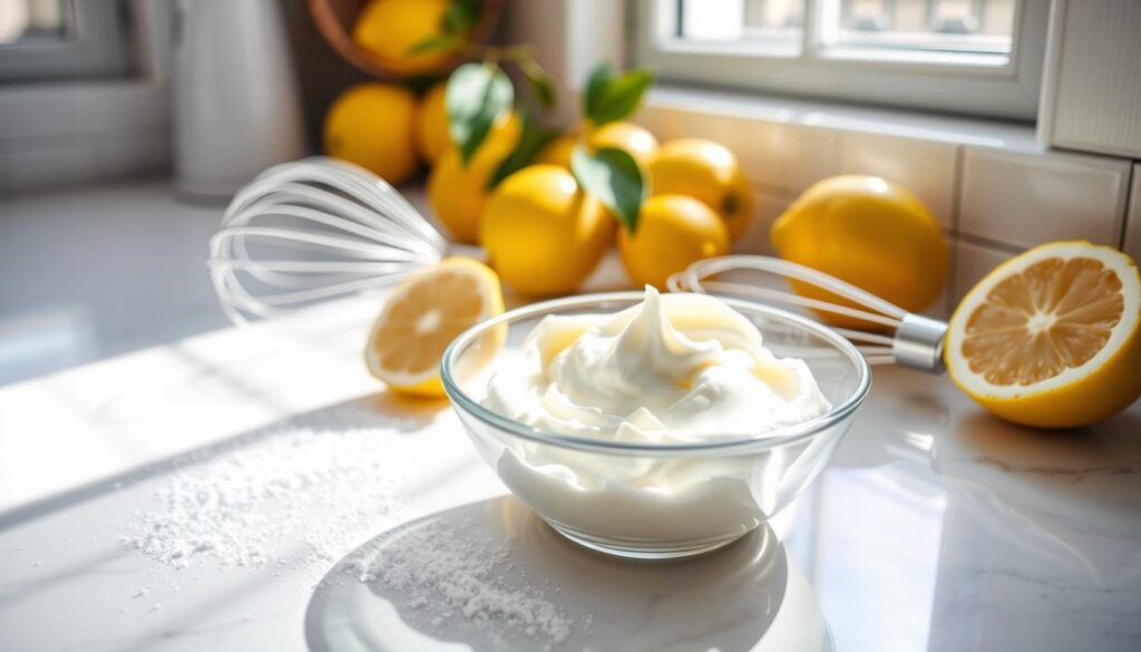 Lemon Mascarpone Cream Preparation