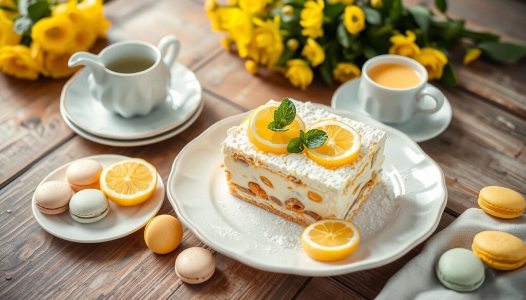 Lemon Tiramisu Serving Suggestions