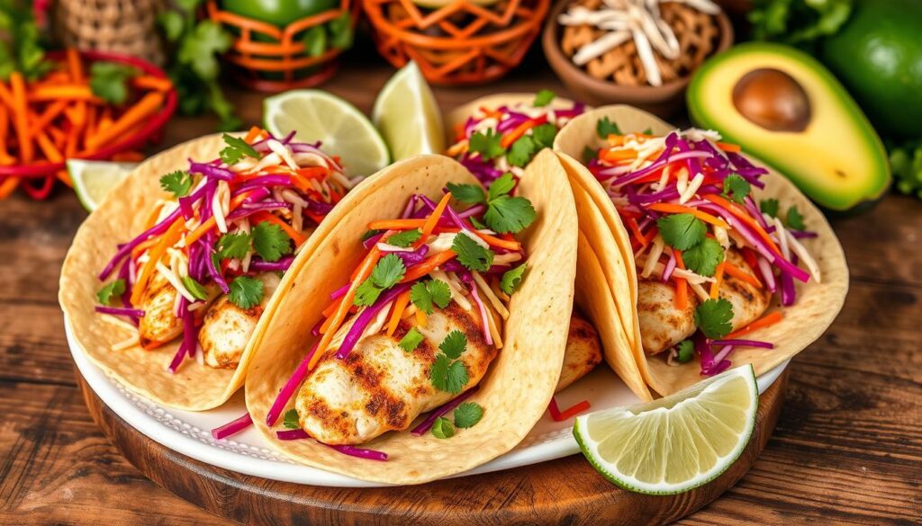 Mexican Fish Tacos with Slaw