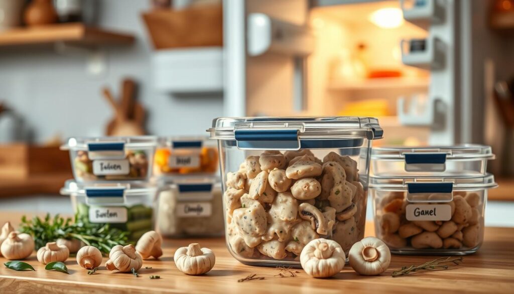 Mushroom Chicken Storage Tips