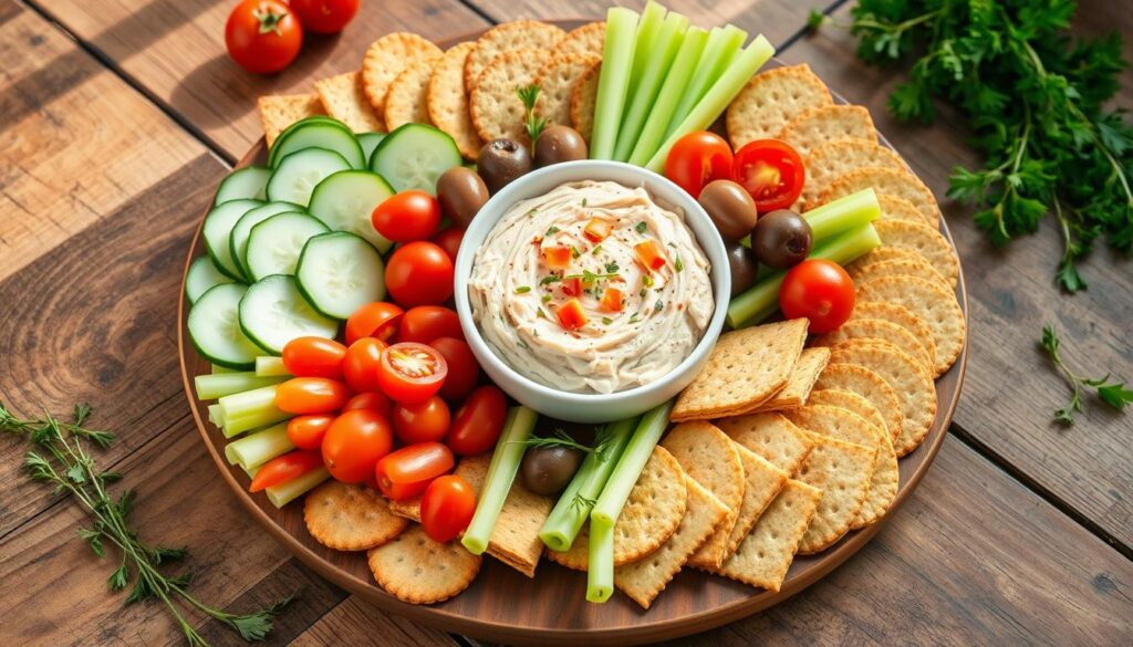 Smoked Fish Dip Accompaniments