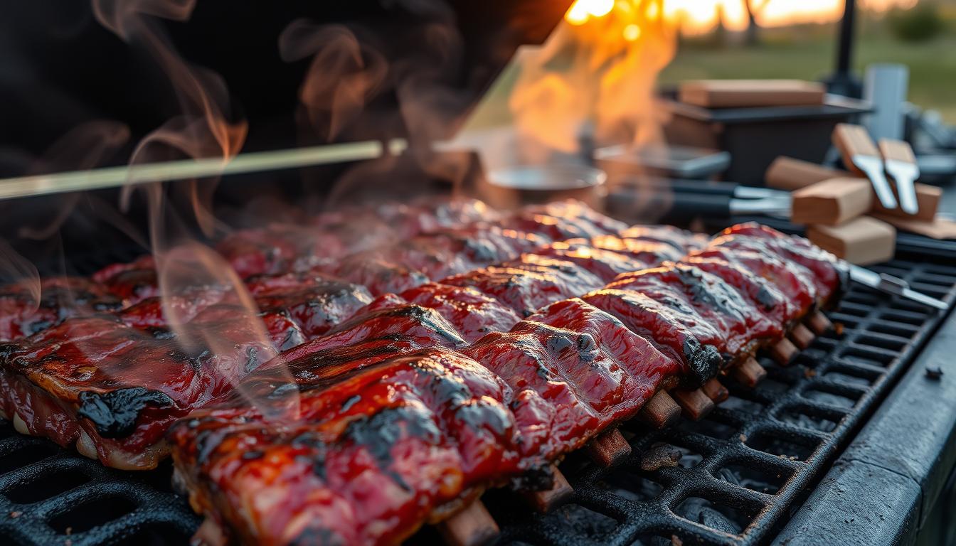 grilled beef ribs