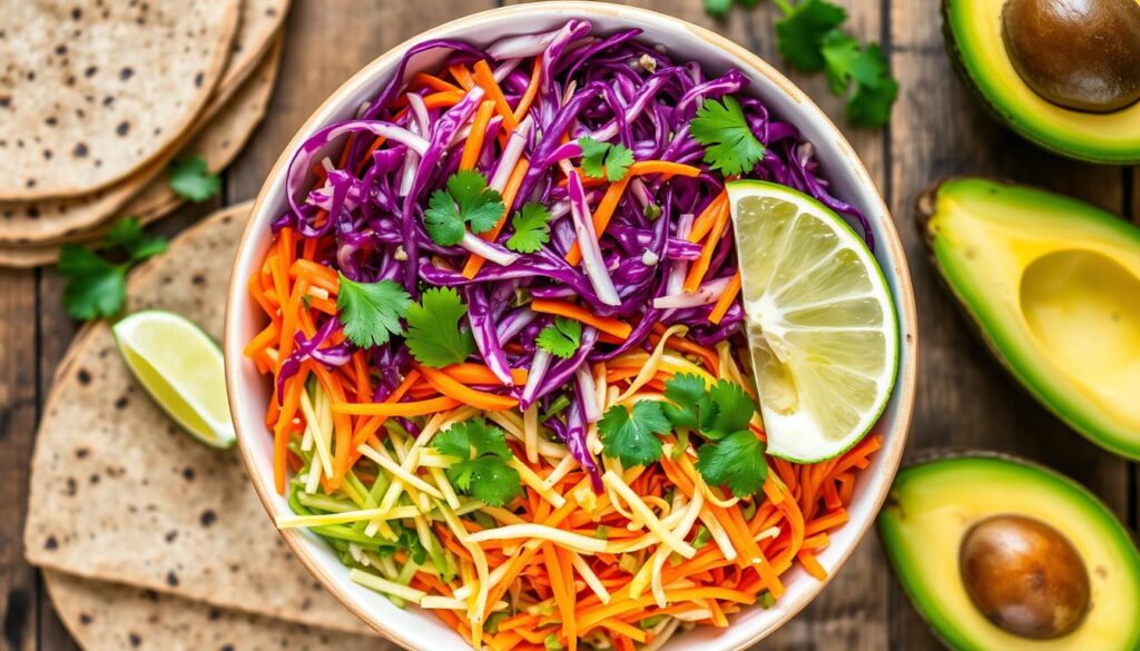 healthy taco slaw